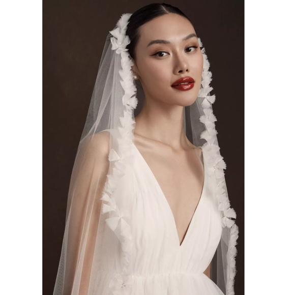 NWT BHLDN A.B. ELLIE TUFTS CHAPEL VEIL - Picture 1 of 4